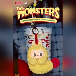 Unopened AUTHENTIC Labubu Shrimp Earphone Case